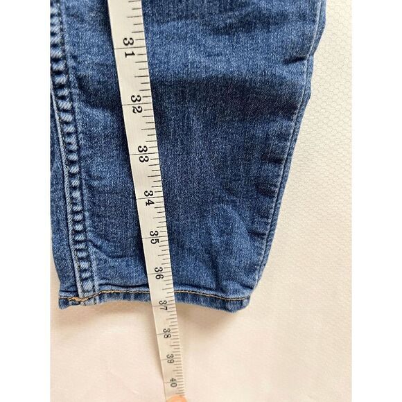 Womens High Waist High Rise Stretch Skinny Ankle Jeans Medium Wash Size 40 - Picture 5 of 7